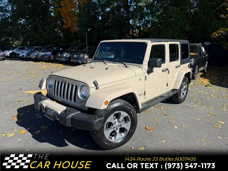 2016 Jeep Wrangler Unlimited 4WD 4dr 75th Anniversary, available for sale in Butler, New Jersey | The Car House. Butler, New Jersey
