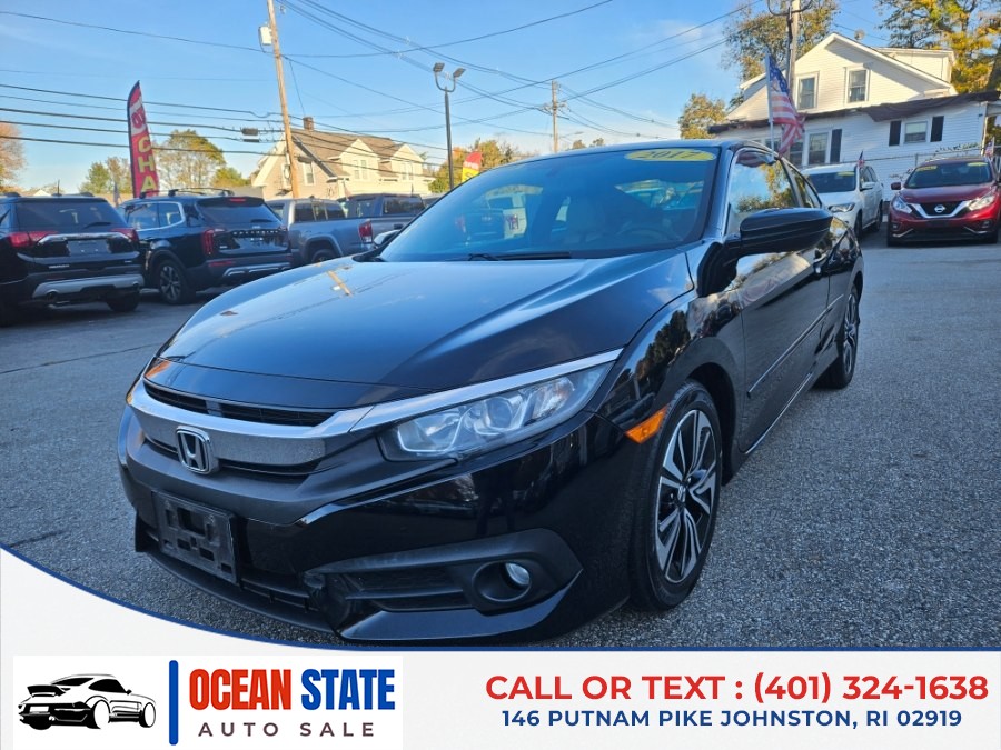 2017 Honda Civic Coupe EX-T CVT, available for sale in Johnston, Rhode Island | Ocean State Auto Sales. Johnston, Rhode Island