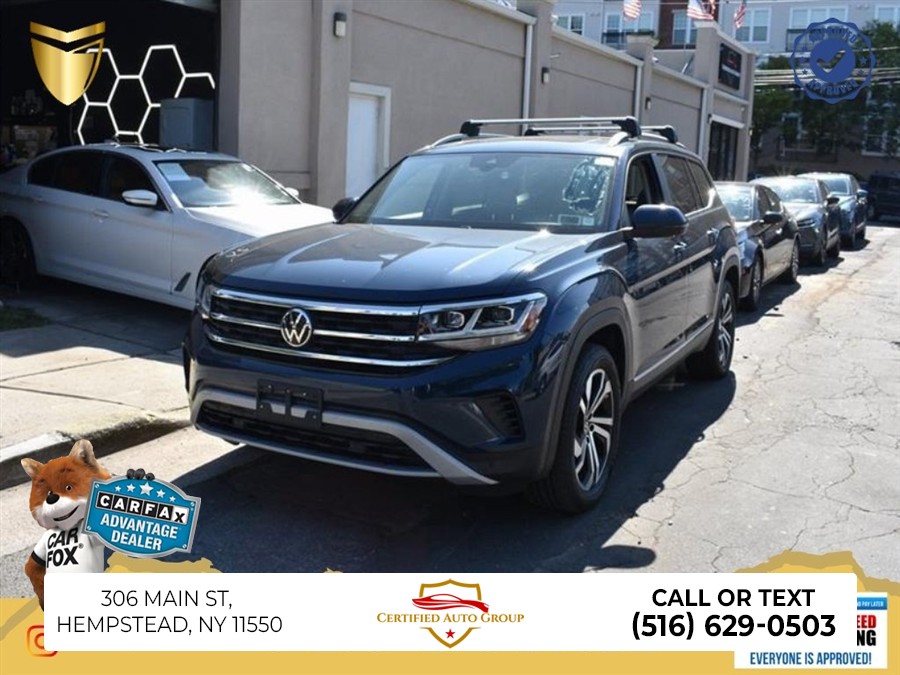 2025 Volkswagen Atlas 2.0T SE w/Technology, available for sale in Hempstead, New York | Certified Auto Group. Hempstead, New York