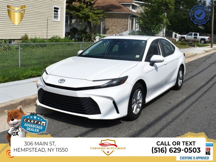 2025 Toyota Camry LE, available for sale in Hempstead, New York | Certified Auto Group. Hempstead, New York