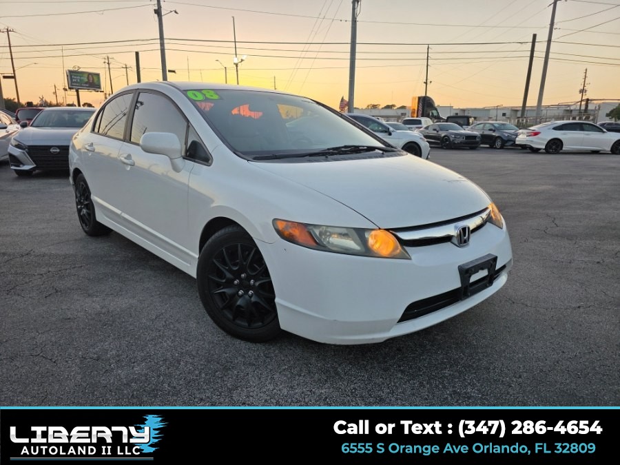 Used 2008 Honda Civic Sdn in Orlando, Florida | Liberty Autoland II LLC. Orlando, Florida