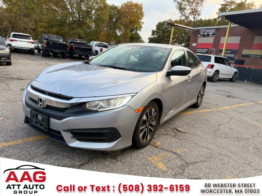 2018 Honda Civic Sedan LX CVT, available for sale in WORCESTER, Massachusetts | ATT MOTORS. WORCESTER, Massachusetts
