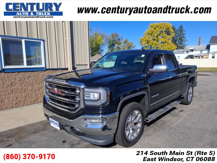 2016 GMC Sierra 1500 4WD Double Cab 143.5" SLT, available for sale in East Windsor, Connecticut | Century Auto And Truck. East Windsor, Connecticut