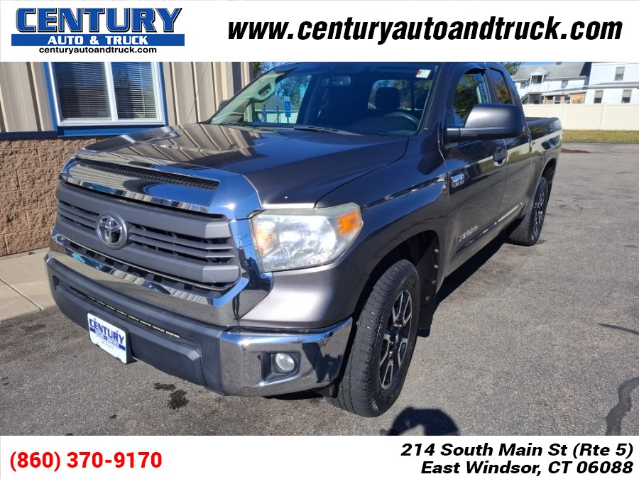 2014 Toyota Tundra 4WD Truck Double Cab 5.7L V8 6-Spd AT SR (Natl), available for sale in East Windsor, Connecticut | Century Auto And Truck. East Windsor, Connecticut