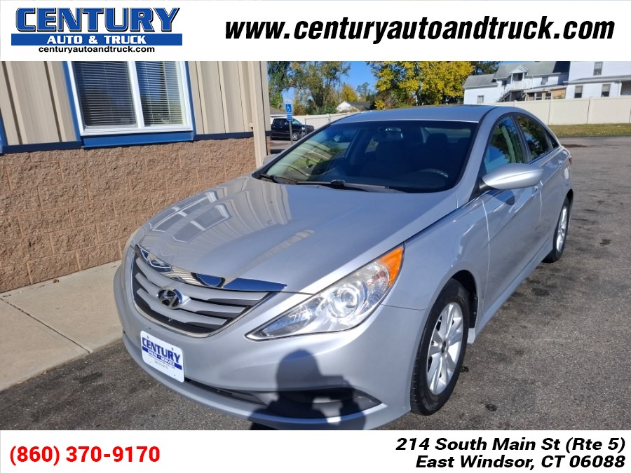 2014 Hyundai Sonata 4dr Sdn 2.4L Auto GLS PZEV, available for sale in East Windsor, Connecticut | Century Auto And Truck. East Windsor, Connecticut