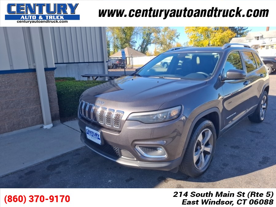 2019 Jeep Cherokee Limited 4x4, available for sale in East Windsor, Connecticut | Century Auto And Truck. East Windsor, Connecticut