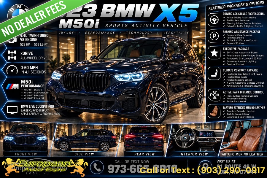 Used 2023 BMW X5 in Hillside, New Jersey | Euro Lux Auto. Hillside, New Jersey