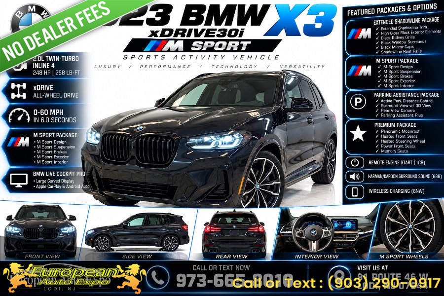 Used 2023 BMW X3 in Hillside, New Jersey | Euro Lux Auto. Hillside, New Jersey