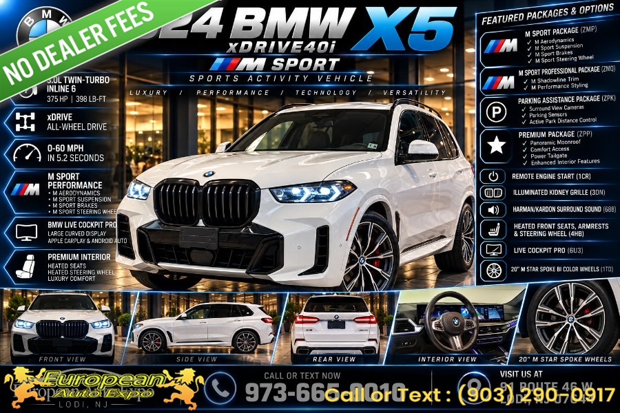 Used 2024 BMW X5 in Hillside, New Jersey | Euro Lux Auto. Hillside, New Jersey