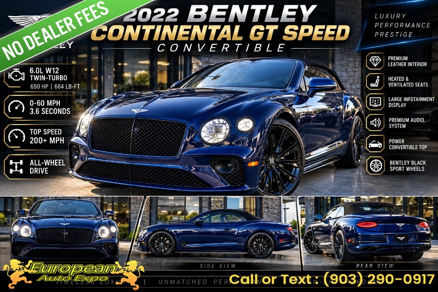 Used 2022 Bentley Continental in Hillside, New Jersey | Euro Lux Auto. Hillside, New Jersey