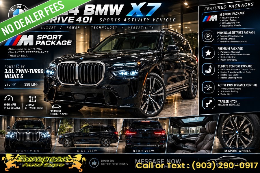 Used 2024 BMW X7 in Hillside, New Jersey | Euro Lux Auto. Hillside, New Jersey