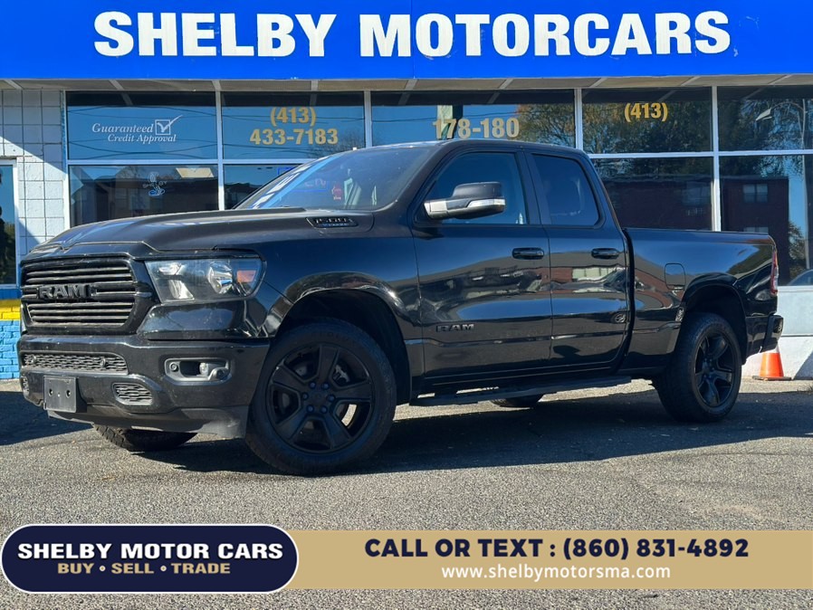 2021 Ram 1500 Big Horn 4x4 Quad Cab 6''4" Box, available for sale in Springfield, Massachusetts | Shelby Motor Cars. Springfield, Massachusetts