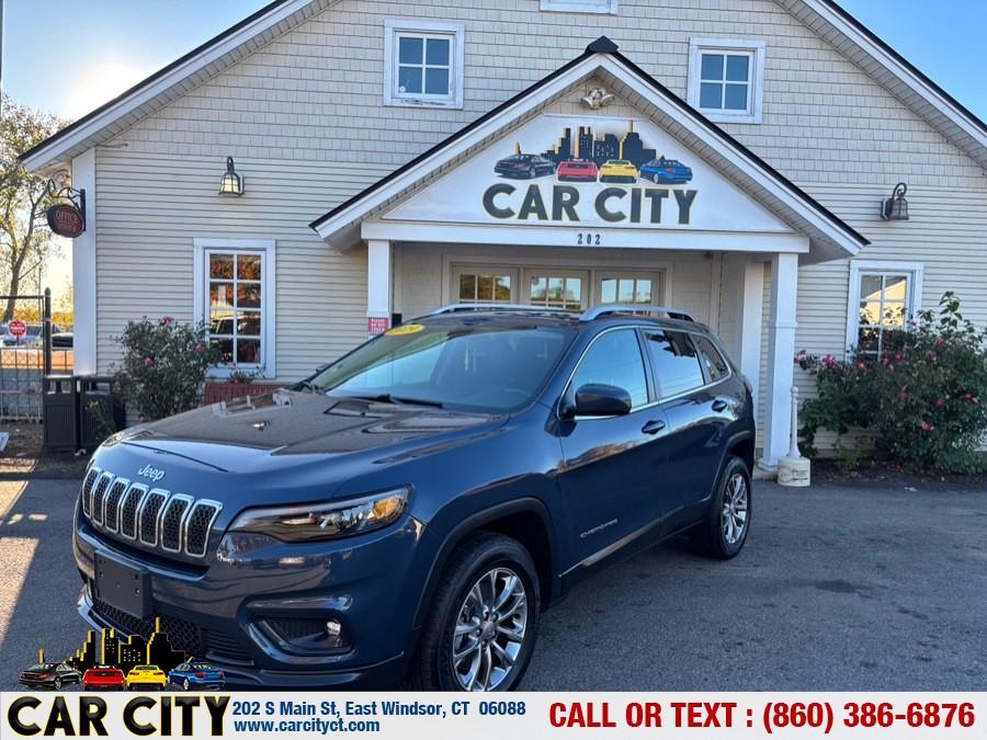 2019 Jeep Cherokee Latitude Plus 4x4, available for sale in East Windsor, Connecticut | Car City LLC. East Windsor, Connecticut