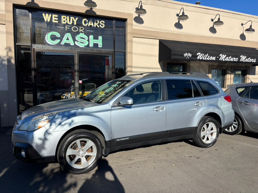 2014 Subaru Outback 4dr Wgn H4 Auto 2.5i Premium, available for sale in New haven, Connecticut | Wilson Maturo Motors. New haven, Connecticut