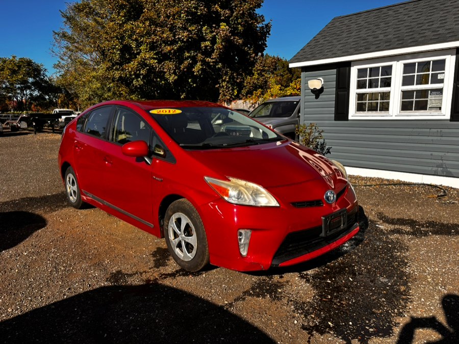 Barcelona Red Metallic 2012 Toyota Prius Hatchback Front-Wheel Drive Automatic