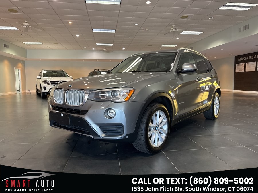 2017 BMW X3 xDrive28i Sports Activity Vehicle, available for sale in South Windsor, Connecticut | Smart Auto LLC. South Windsor, Connecticut