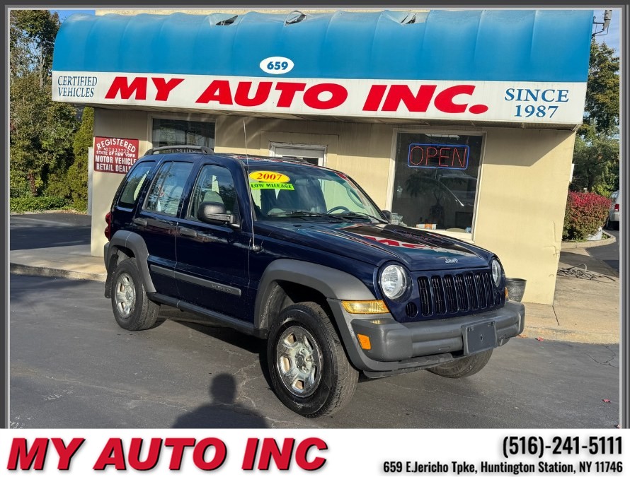 2007 Jeep Liberty 4WD 4dr Sport, available for sale in Huntington Station, New York | My Auto Inc.. Huntington Station, New York