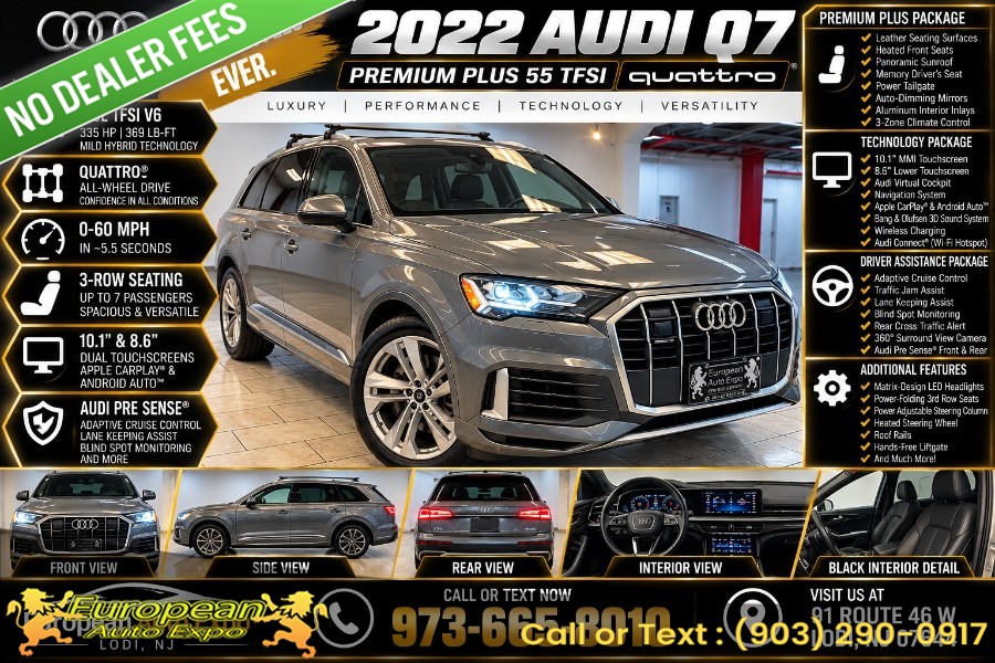 Used 2022 Audi Q7 in Lodi, New Jersey | European Auto Expo. Lodi, New Jersey