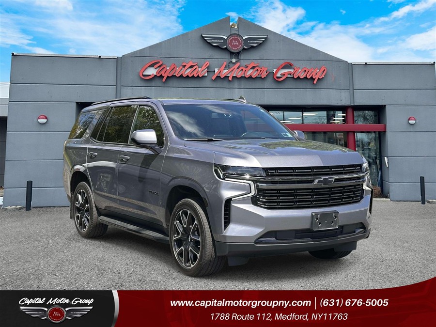 Gray 2021 Chevrolet Tahoe SUV / Crossover Four-Wheel Drive Automatic