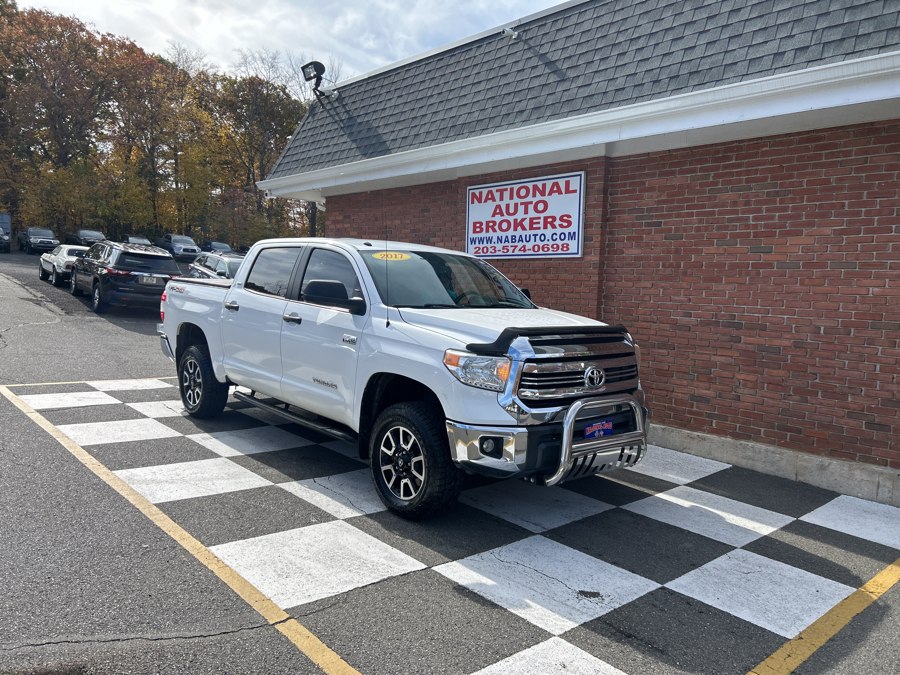 2017 Toyota Tundra 4WD SR5 CrewMax 5.5'' Bed 5.7L (Natl), available for sale in Waterbury, Connecticut | National Auto Brokers, Inc.. Waterbury, Connecticut