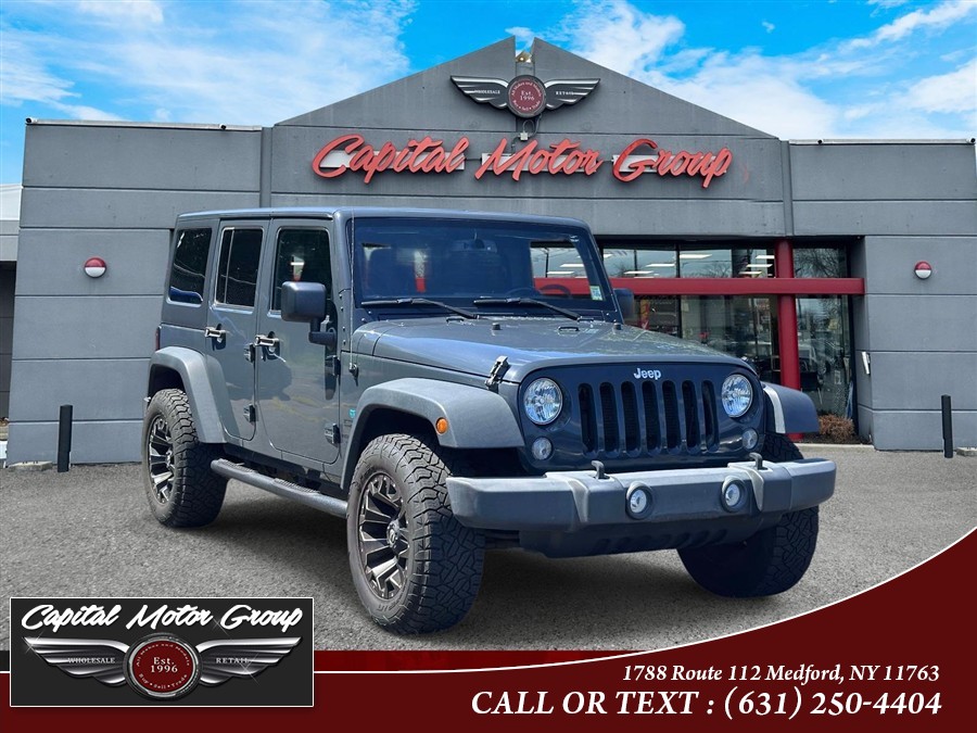 Used 2016 Jeep Wrangler Unlimited in Medford, New York | Capital Motor Group Inc. Medford, New York