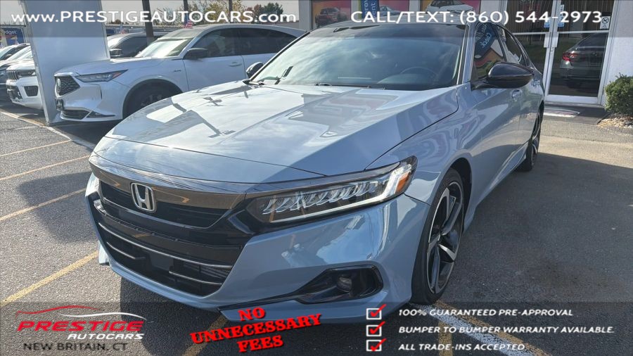 2022 Honda Accord Sport Sedan 4D, available for sale in NEW BRITAIN, Connecticut | Prestige Auto Superstore. NEW BRITAIN, Connecticut