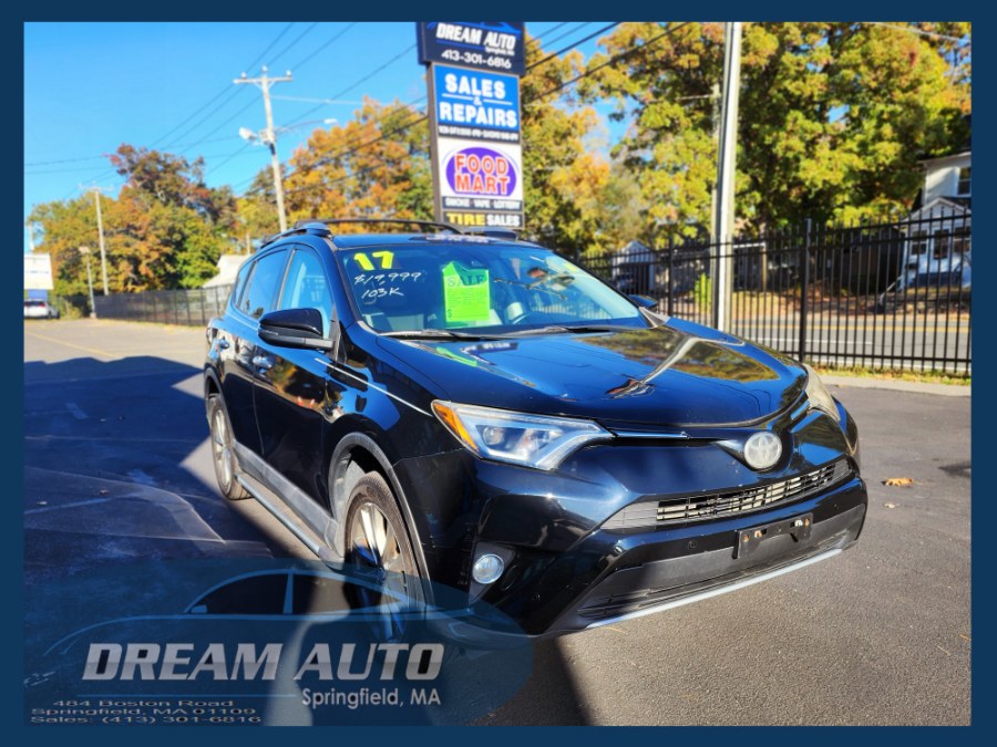 2017 Toyota RAV4 Limited AWD (Natl), available for sale in Springfield, Massachusetts | Dream Auto. Springfield, Massachusetts