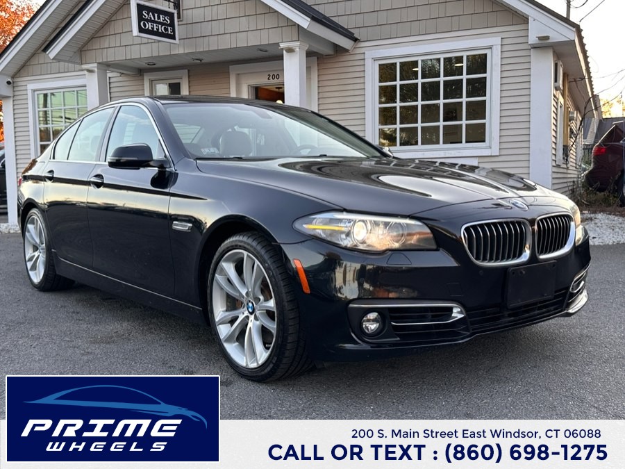 2014 BMW 5 Series 4dr Sdn 535i xDrive AWD, available for sale in East Windsor, Connecticut | Prime Wheels. East Windsor, Connecticut