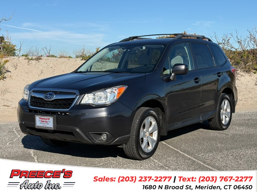 2016 Subaru Forester 4dr CVT 2.5i Premium PZEV, available for sale in Meriden, Connecticut | Preeces Auto Inc. Meriden, Connecticut
