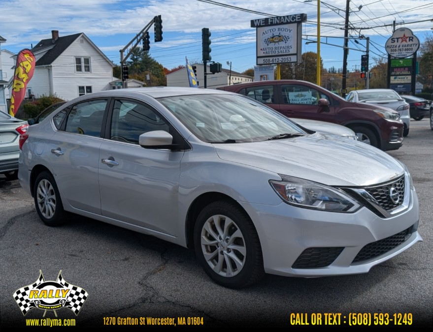 2019 Nissan Sentra SL CVT, available for sale in Worcester, Massachusetts | Rally Motor Sports. Worcester, Massachusetts