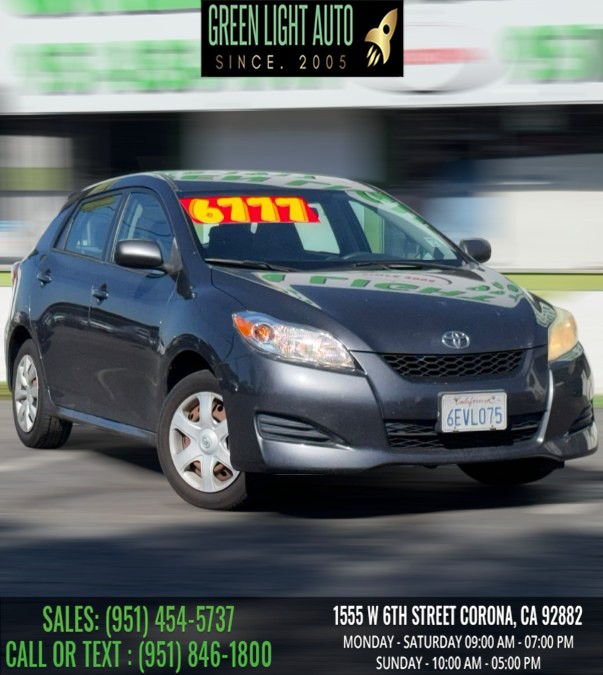 Used 2009 Toyota Matrix in Corona, California | Green Light Auto. Corona, California