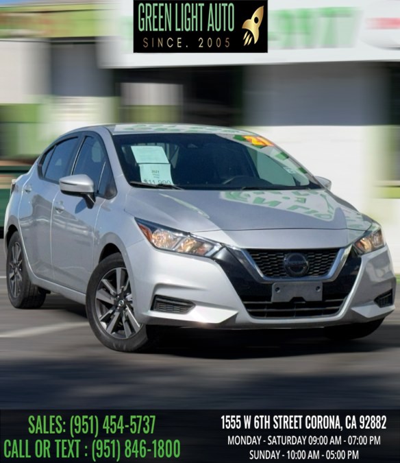 Used 2021 Nissan Versa in Corona, California | Green Light Auto. Corona, California