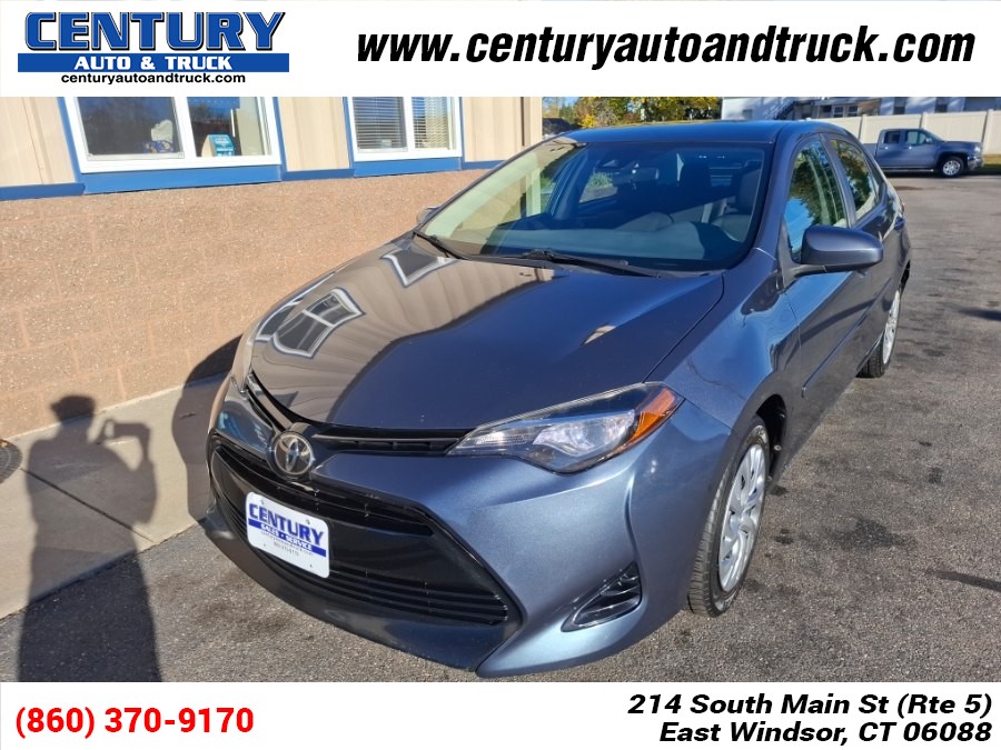 2017 Toyota Corolla L CVT (Natl), available for sale in East Windsor, Connecticut | Century Auto And Truck. East Windsor, Connecticut