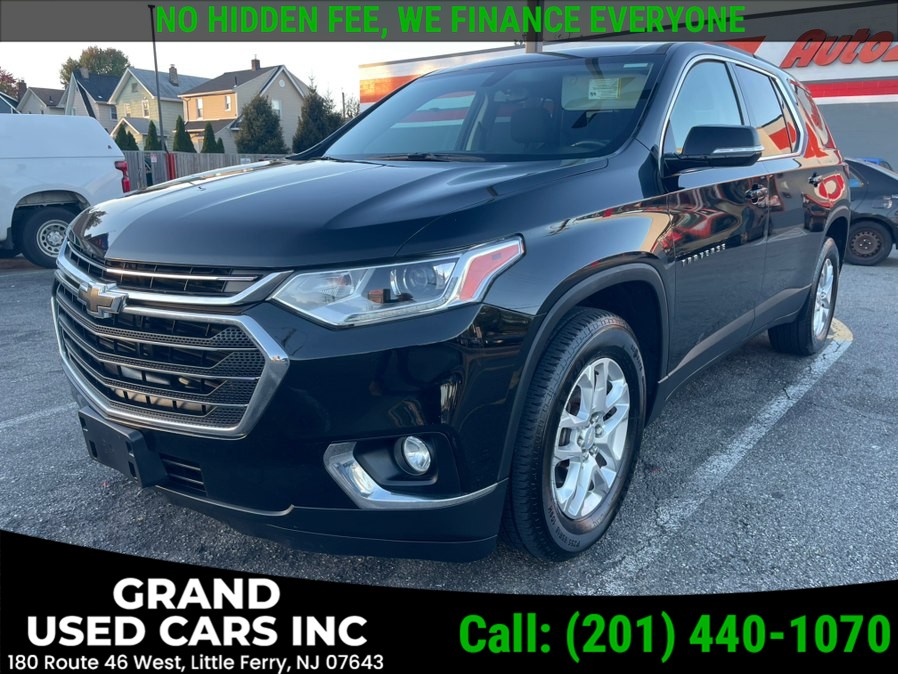 2019 Chevrolet Traverse AWD 4dr LT Cloth w/1LT, available for sale in Little Ferry, New Jersey | Grand Used Cars Inc. Little Ferry, New Jersey