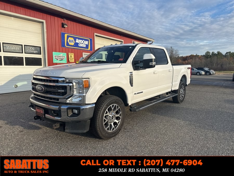 2020 Ford Super Duty F-350 SRW LARIAT 4WD Crew Cab 6.75'' Box, available for sale in Sabattus, Maine | Sabattus Auto and Truck Sales Inc. Sabattus, Maine
