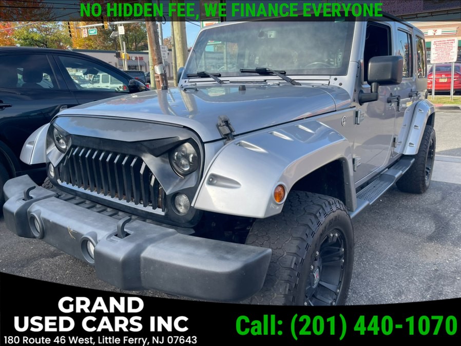 2016 Jeep Wrangler Unlimited 4WD 4dr Sport, available for sale in Little Ferry, New Jersey | Grand Used Cars Inc. Little Ferry, New Jersey
