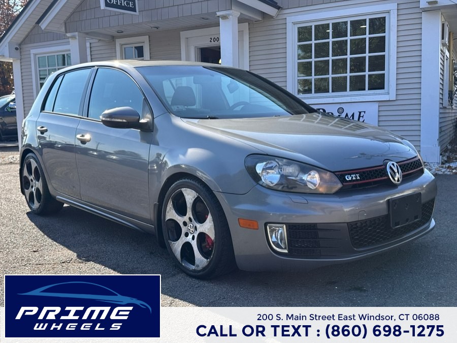 2011 Volkswagen GTI 4dr HB DSG w/Sunroof PZEV, available for sale in East Windsor, Connecticut | Prime Wheels. East Windsor, Connecticut